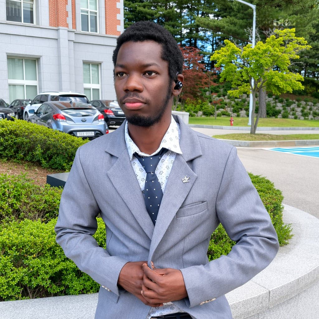 Francis Natus M. — professional portrait outdoors
